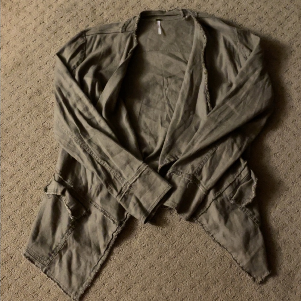 Stylish Women's Olive Jacket Free People